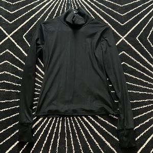 Microfiber Long Sleeve Turtle Neck Top SHEIN Large